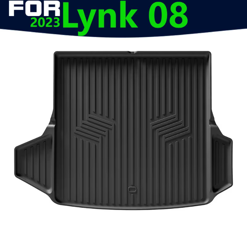Tapis de coffre arrière pour Lynk 08 2023, tapis de sol imperméables pour toutes saisons, accessoire