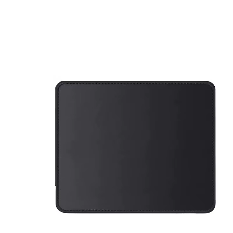Petit tapis de souris noir solide, tapis de bureau, accessoire informatique, tapis de bureau antidér