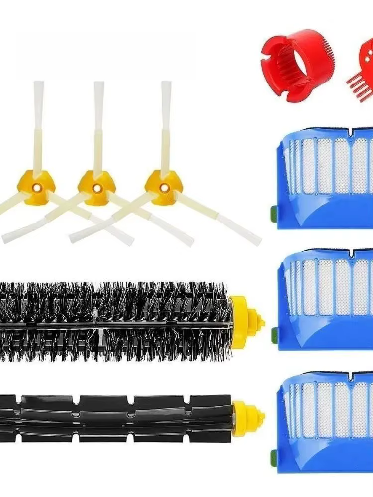Kit de brosses de rechange compatibles avec iRobot Roomba série 600 – Kit de 10 accessoires (brosses