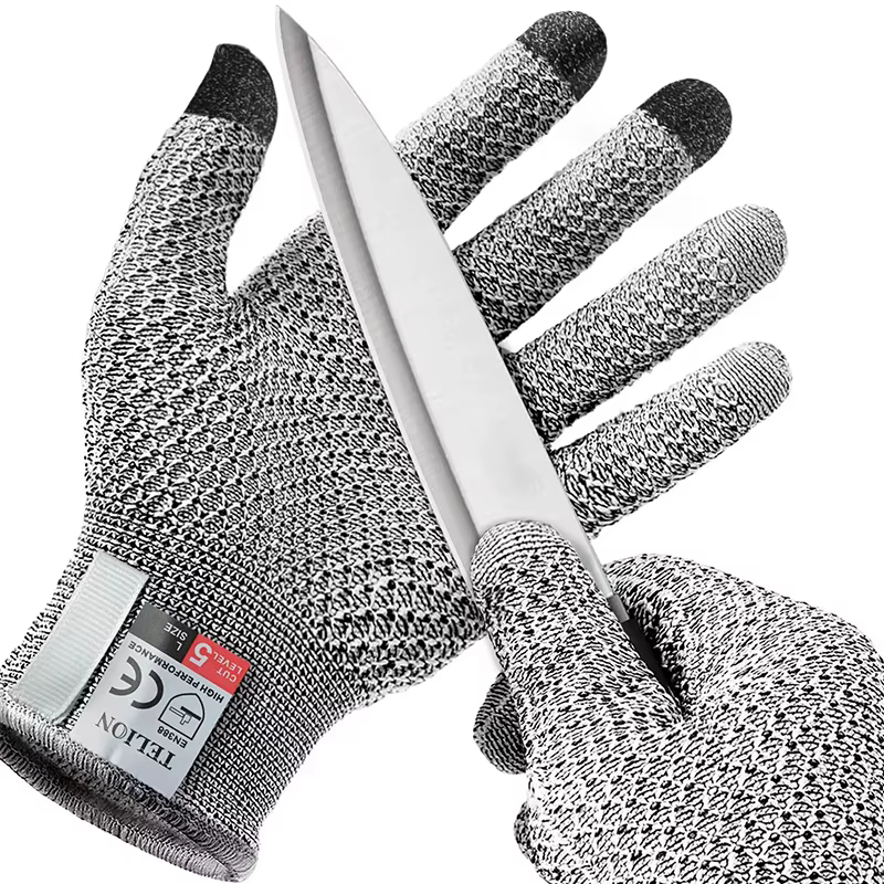 Gants Anti-coupure pour écran tactile, pour cuisine, qualité alimentaire, pour abattage et tuer les 