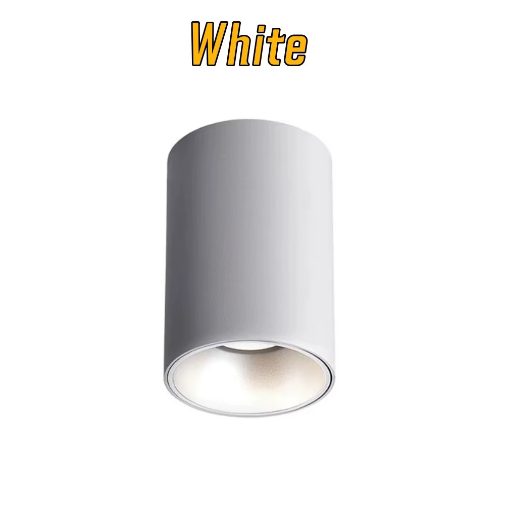 Projecteurs LED encastrés anti-éblouissement IP65 DALI dimmables DT6 DT8, type plafond, COB, 7W AC22