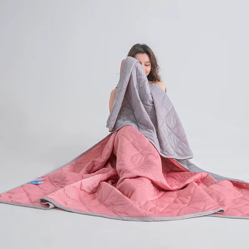 Couverture rafraîchissante légère pour l'été, toucher frais respirant, couette d'été Queen King, cou