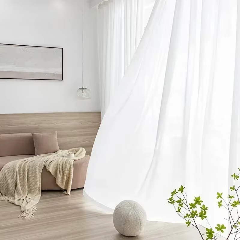 Rideaux occultants bleus en coton et lin double face sur mesure pour salon, chambre de luxe, hôtel, 