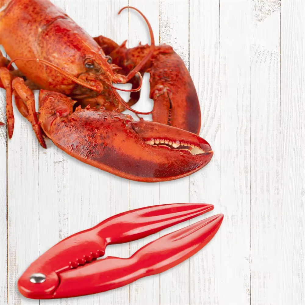 Pince à crabe de cuisine et craquelée de homard, outil de serrage pour fruits de mer, ouverture sans