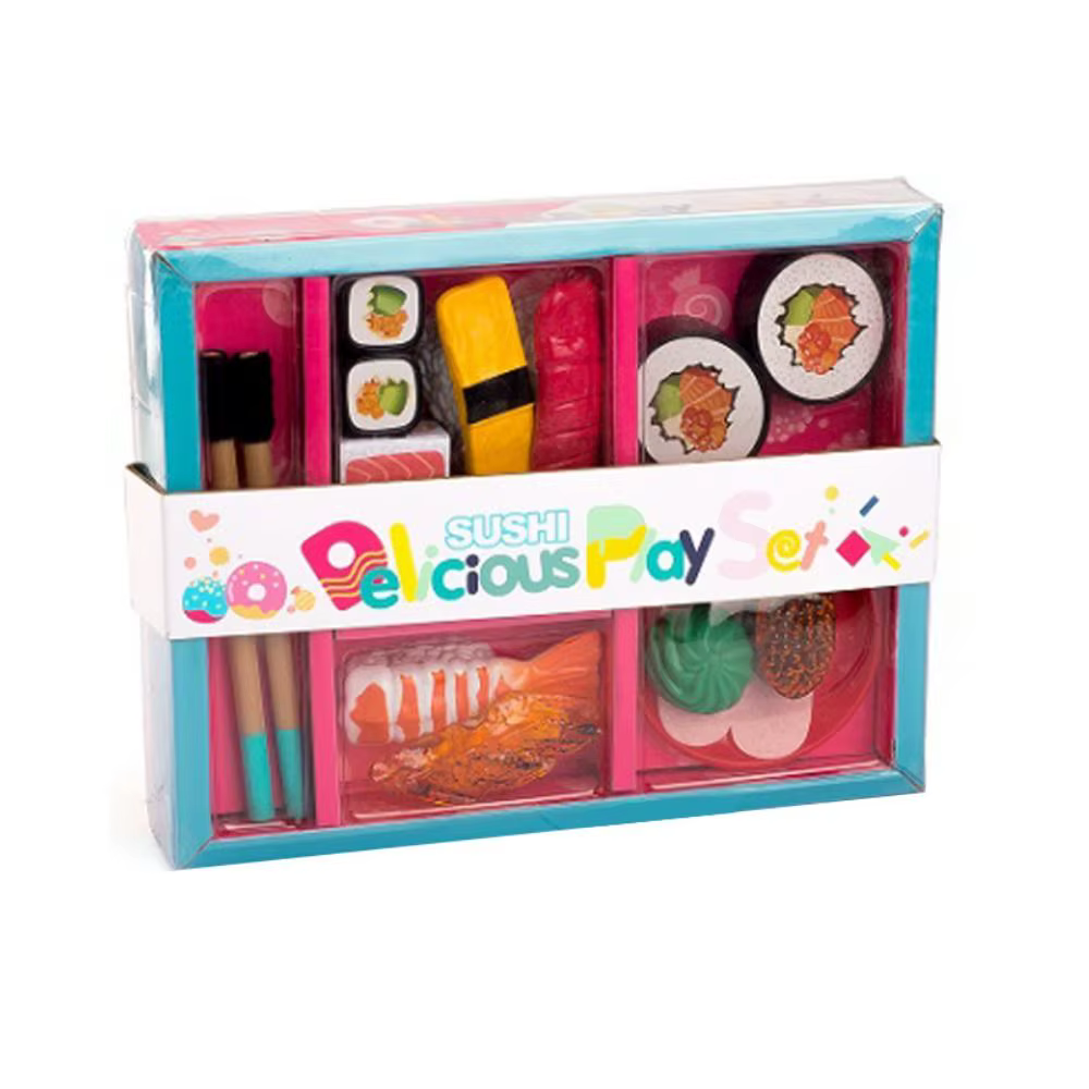 Maison de poupée, accessoires, modèle de cuisine, jeu de rôle, Mini ensemble de Sushi, couverts, jou
