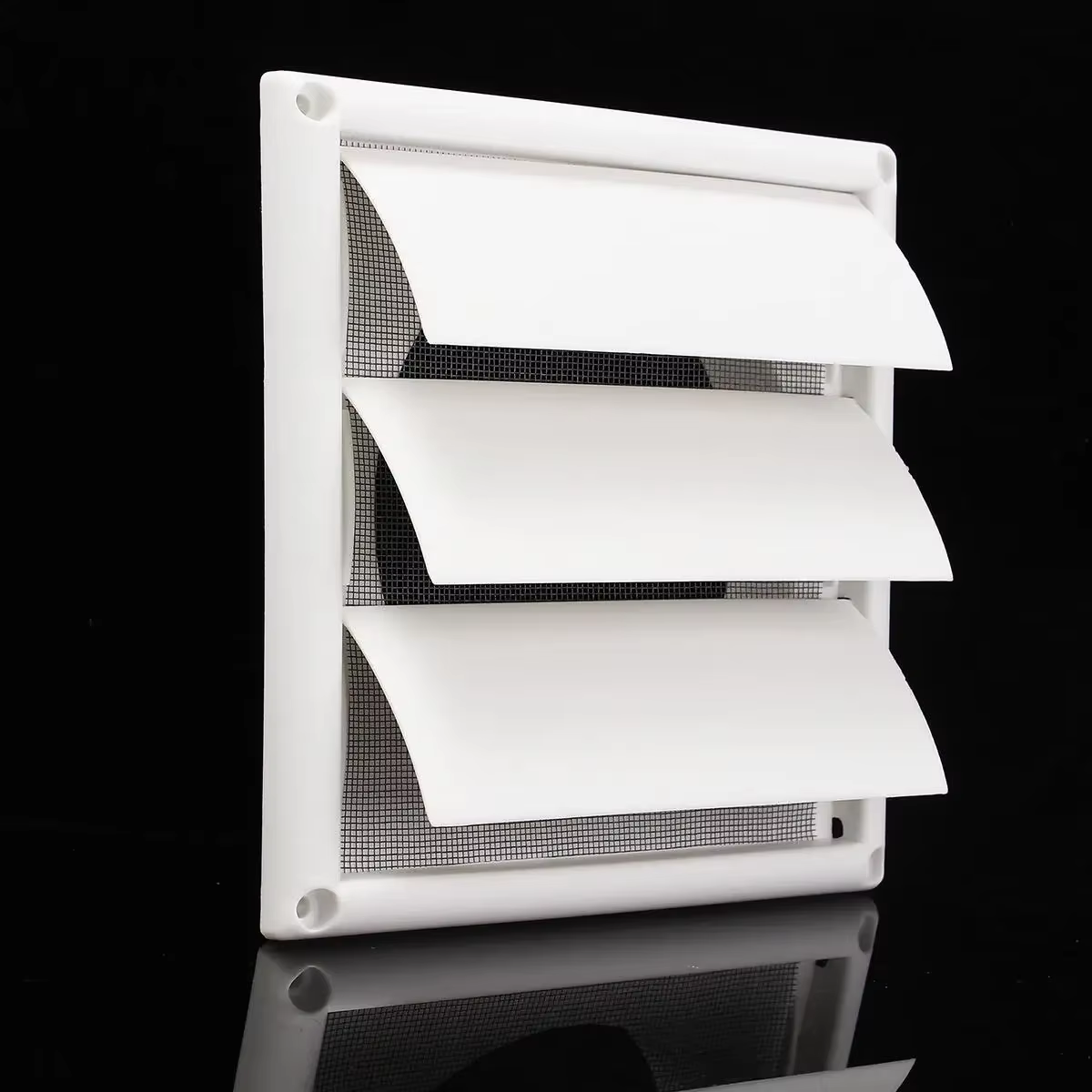 Grille de Ventilation de 6 pouces, couvercle de Ventilation 200x200x40mm, Grilles murales en plastiq