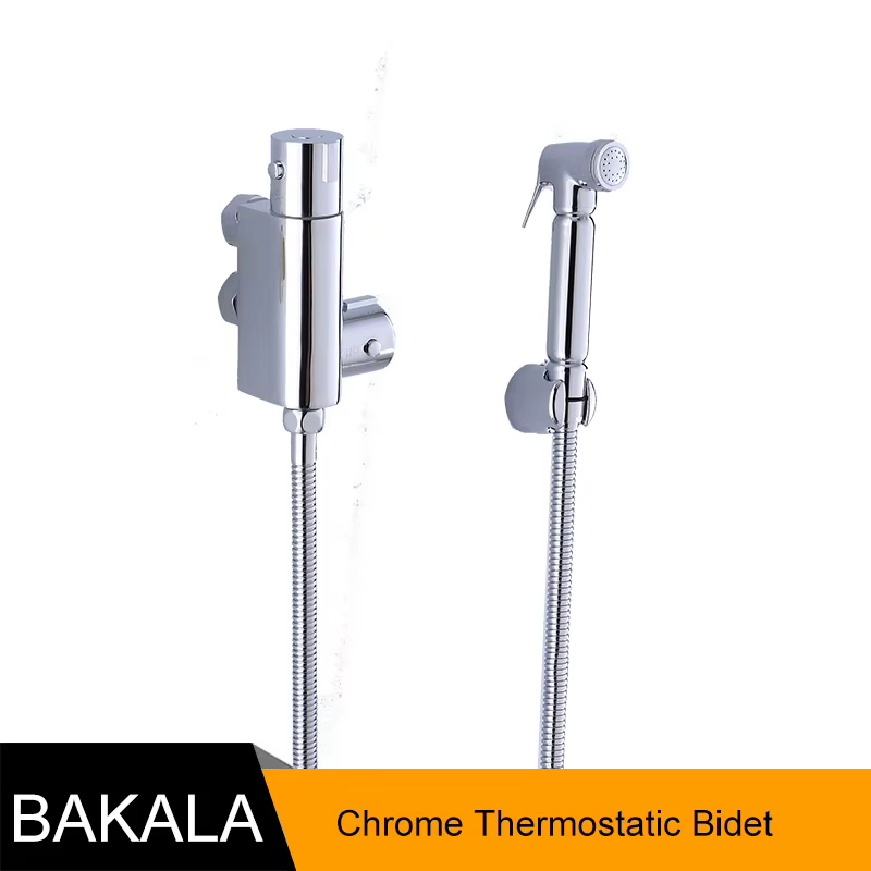 BAKALA thermostatique mural salle de bain douche Bidet robinet de toilette grue hygiénique mélangeur