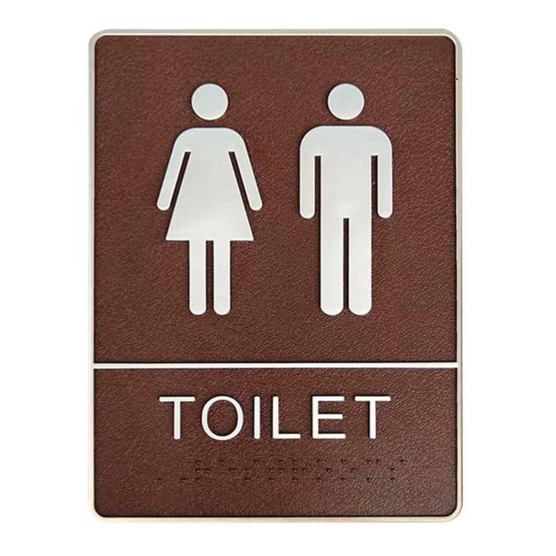 Panneau de salle de bain, panneaux d'entrée de toilettes, autocollant mural auto-adhésif pour bricol
