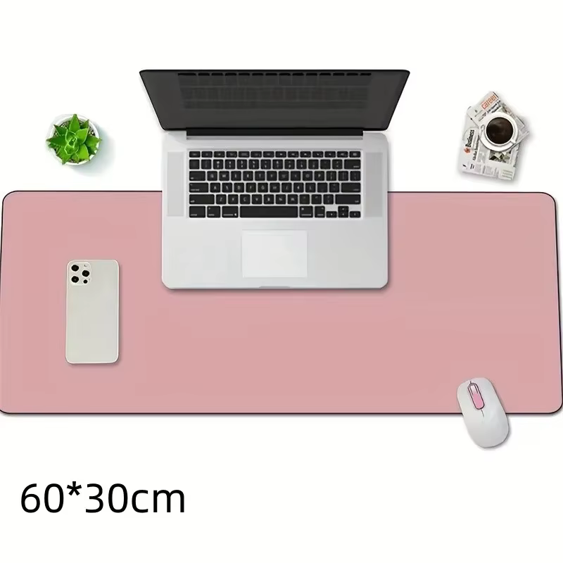 1 pièces grande taille 600*300mm tapis de protection de bureau en cuir PU tapis de souris étanche cl