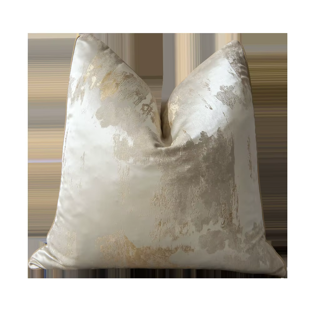 Housse de coussin géométrique de luxe, taie d'oreiller décorative haut de gamme pour la maison, le c