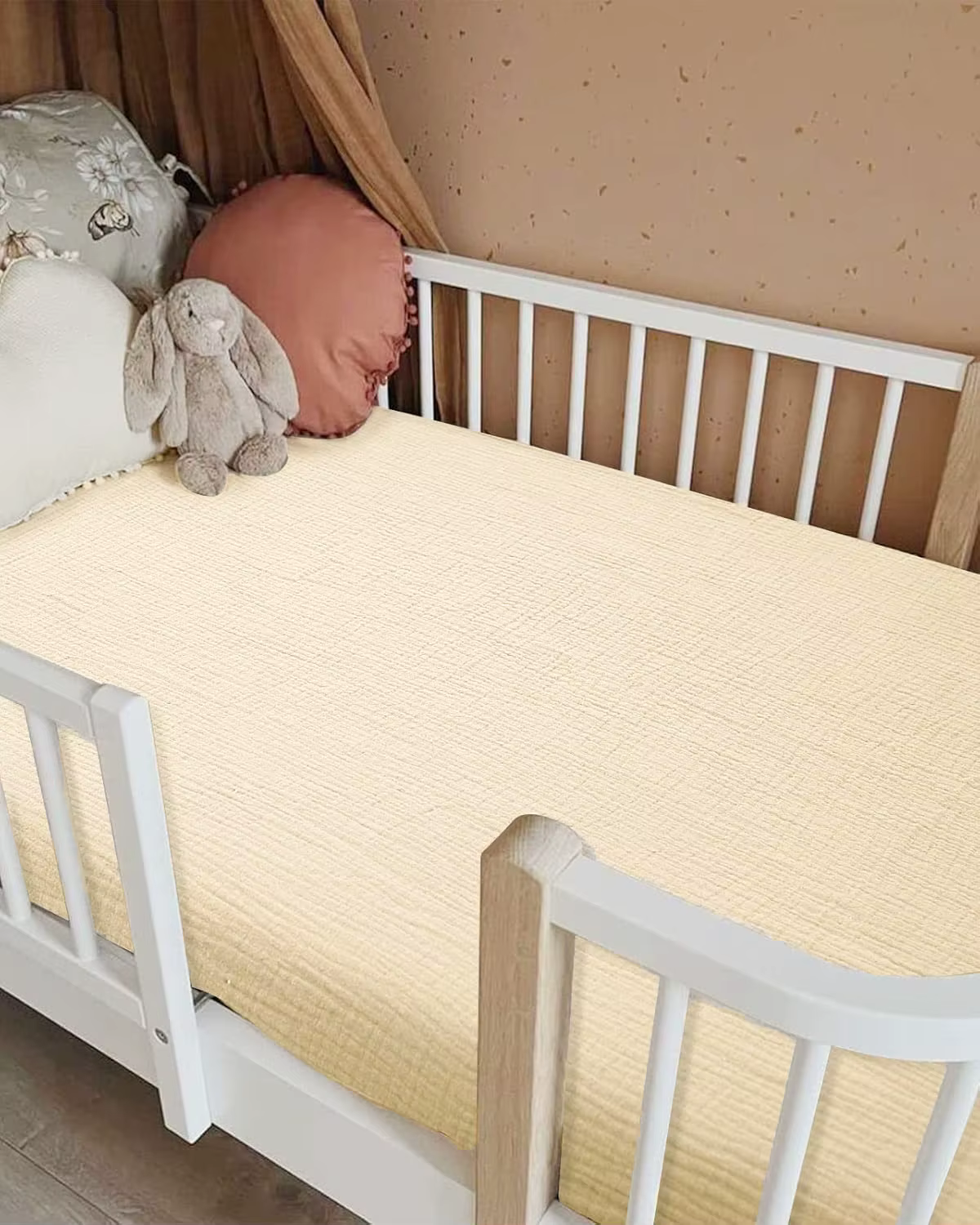 Draps de berceau pour bébé, garçons et filles, drap-housse, 1 paquet pour berceau standard et matela
