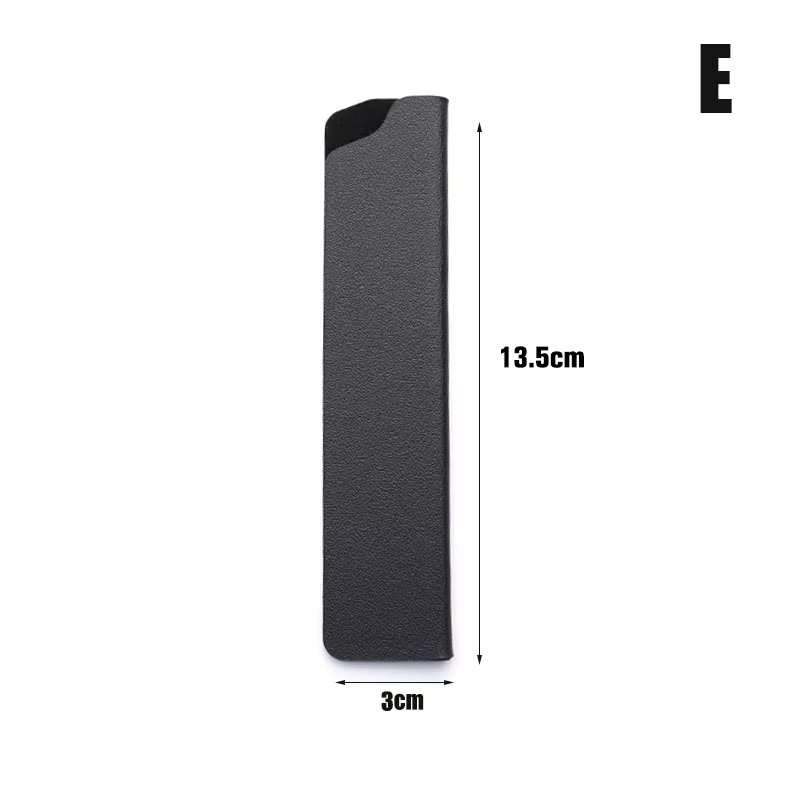 Gaine pour couteau de cuisine, étui pour couteau de Chef, protection des bords des couteaux noirs