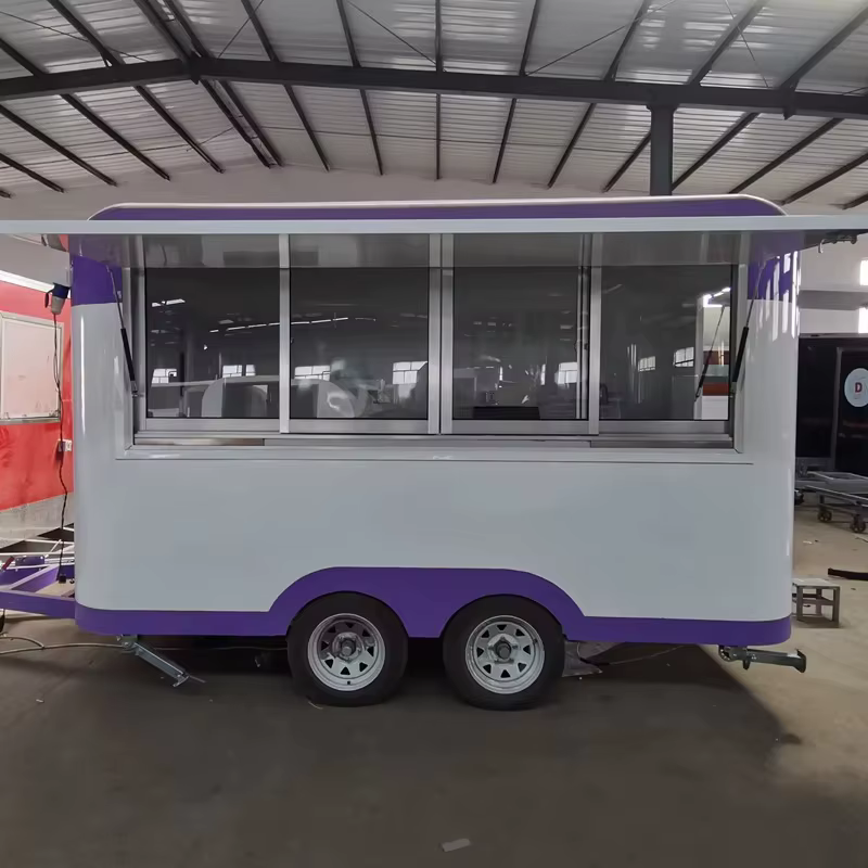 FOODLINE - Camion de cuisine mobile personnalisé pour la restauration rapide - Conteneur d'expéditio