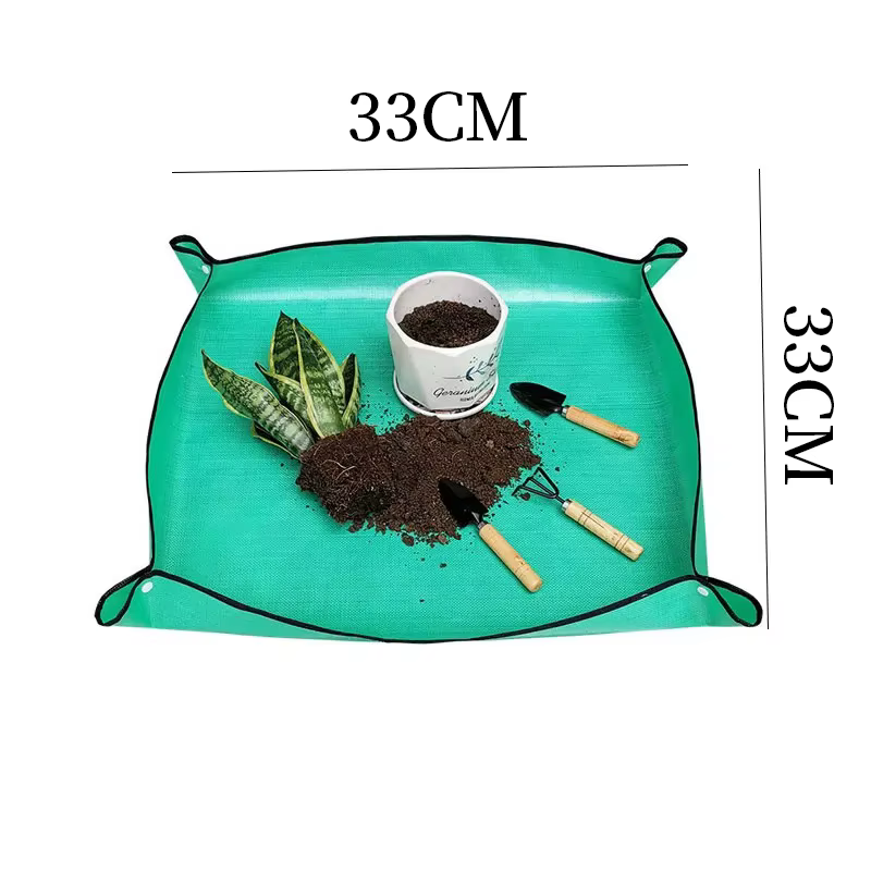 1 pièces tapis de plantation 50 cm-100 cm tapis d'empotage de jardinage pliable plante de jardin Pot