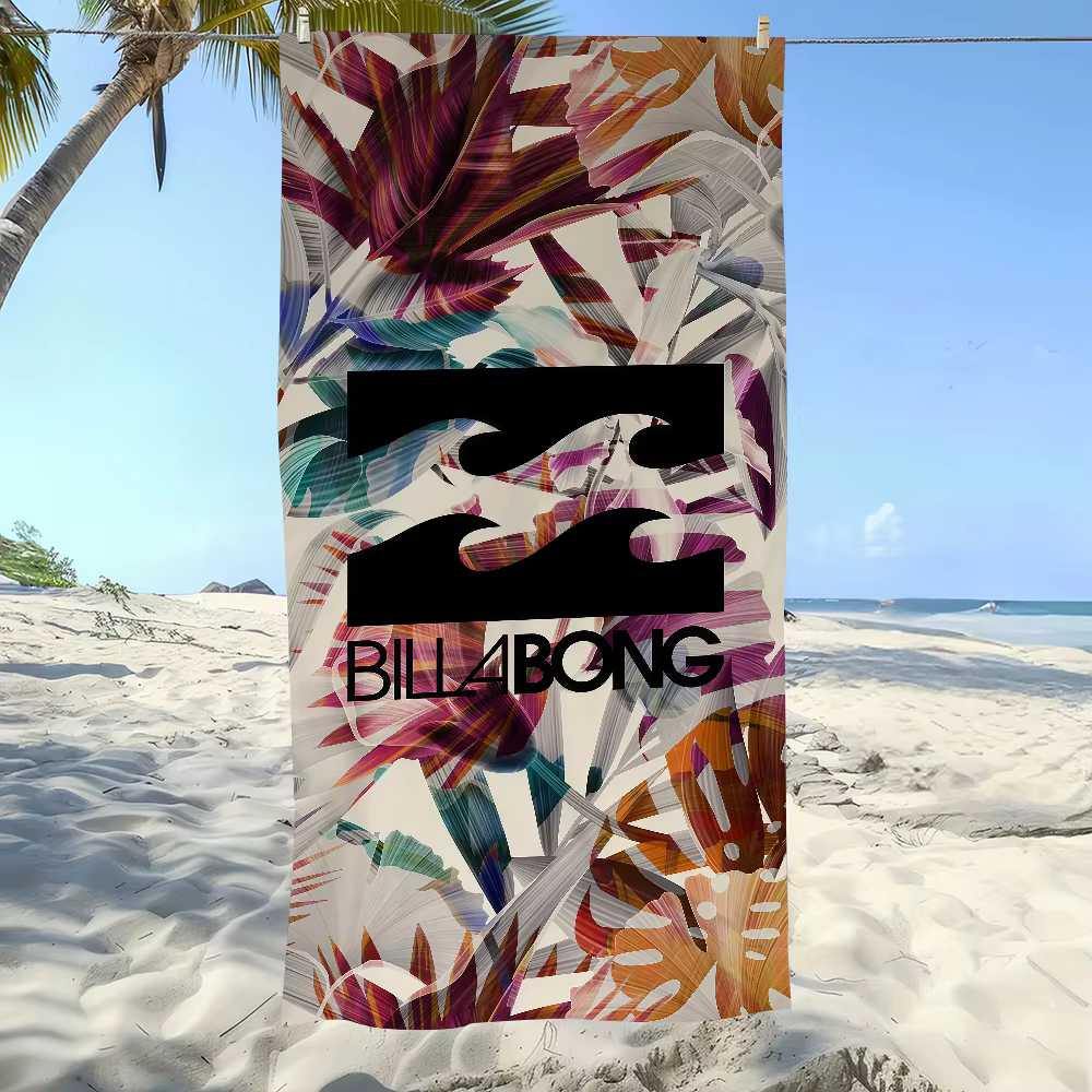 Serviette de plage surdimensionnée avec logo, ultra absorbante, séchage rapide, grande taille, idéal
