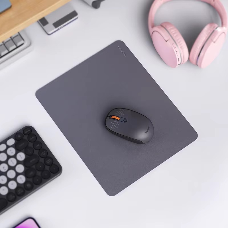 Baseus tapis de souris en cuir PU 26*21 cm tapis de souris étanche tapis de bureau antidérapant PC G