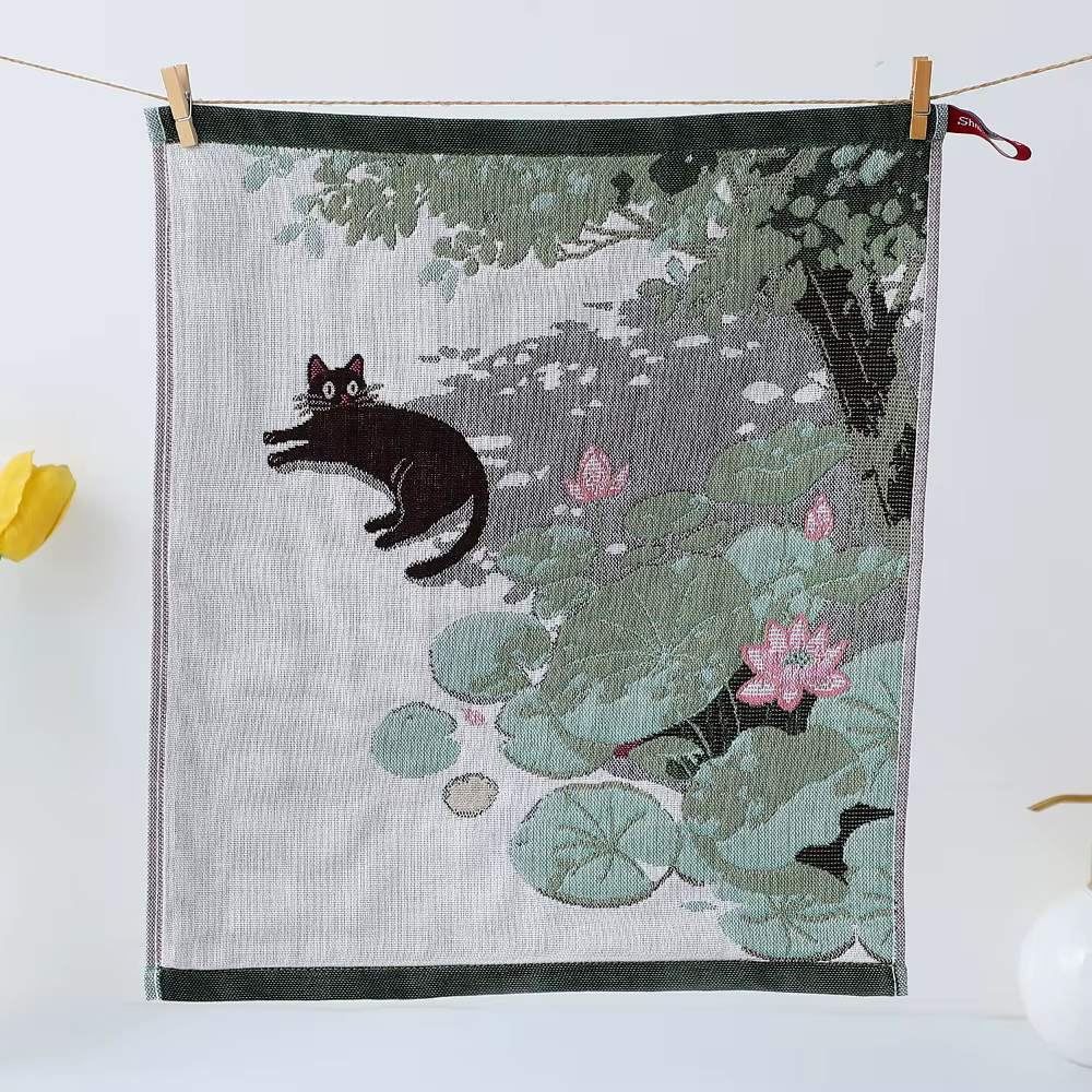 Nouveau 34x40 cm grande serviette à main séchage rapide décoratif cuisine serviette 4 couches coton 