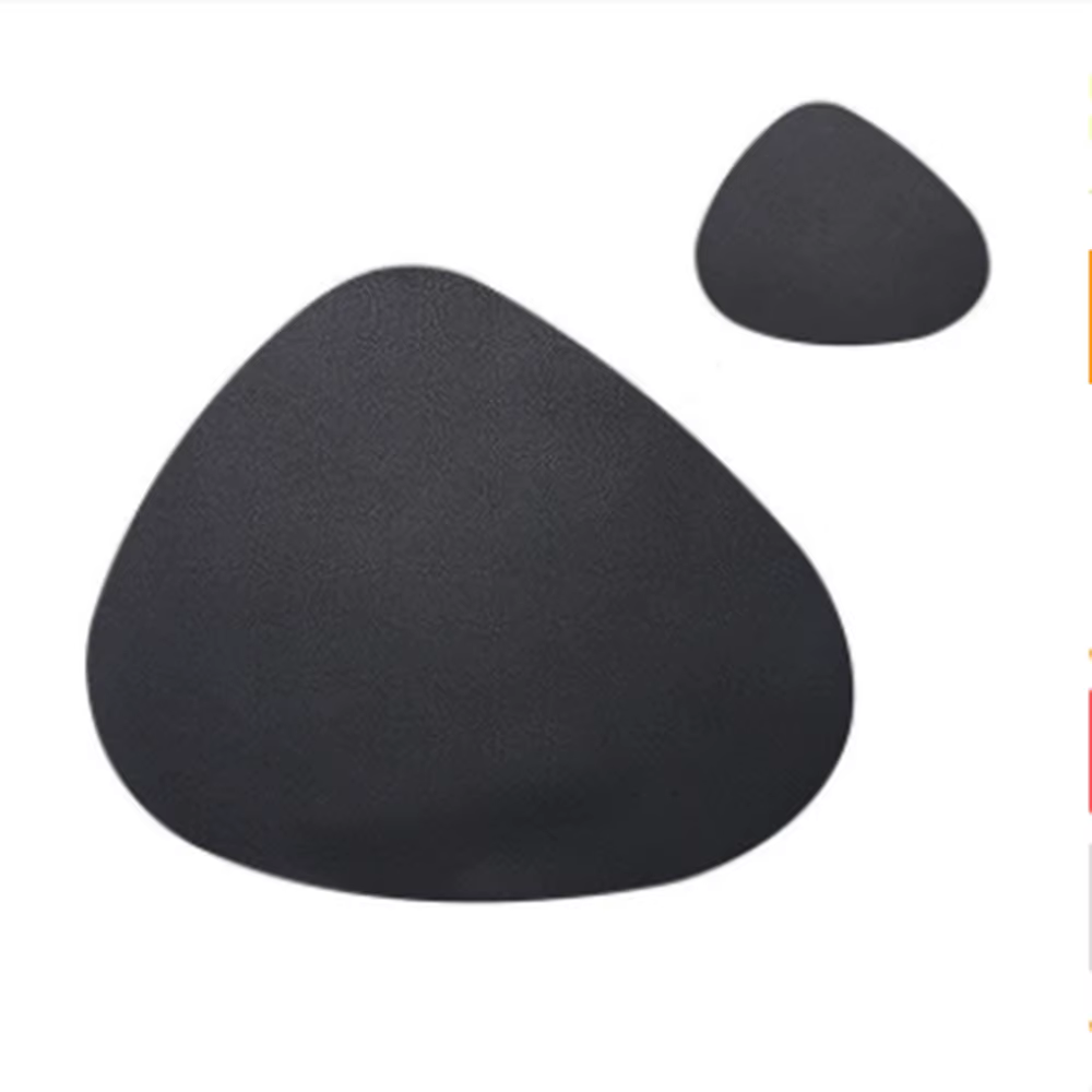Napperon de Table en cuir PU, imperméable, isolation thermique, antidérapant, doux, lavable, bol, de