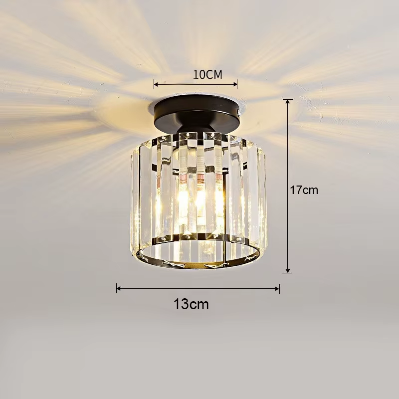 Salle à manger lustre en cristal doré cuisine île suspension lumière décor intérieur luxe moderne Le