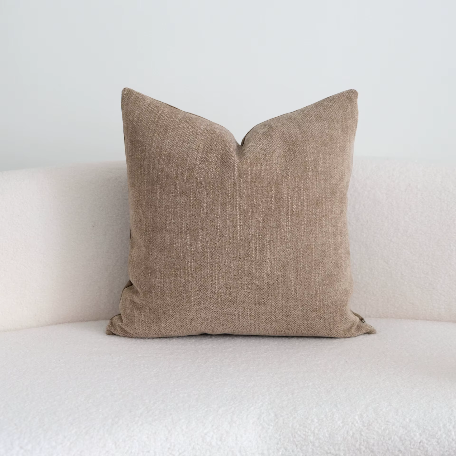 Housse de coussin à rayures à carreaux, taie d'oreiller décorative pour canapé, taille carrée, moder