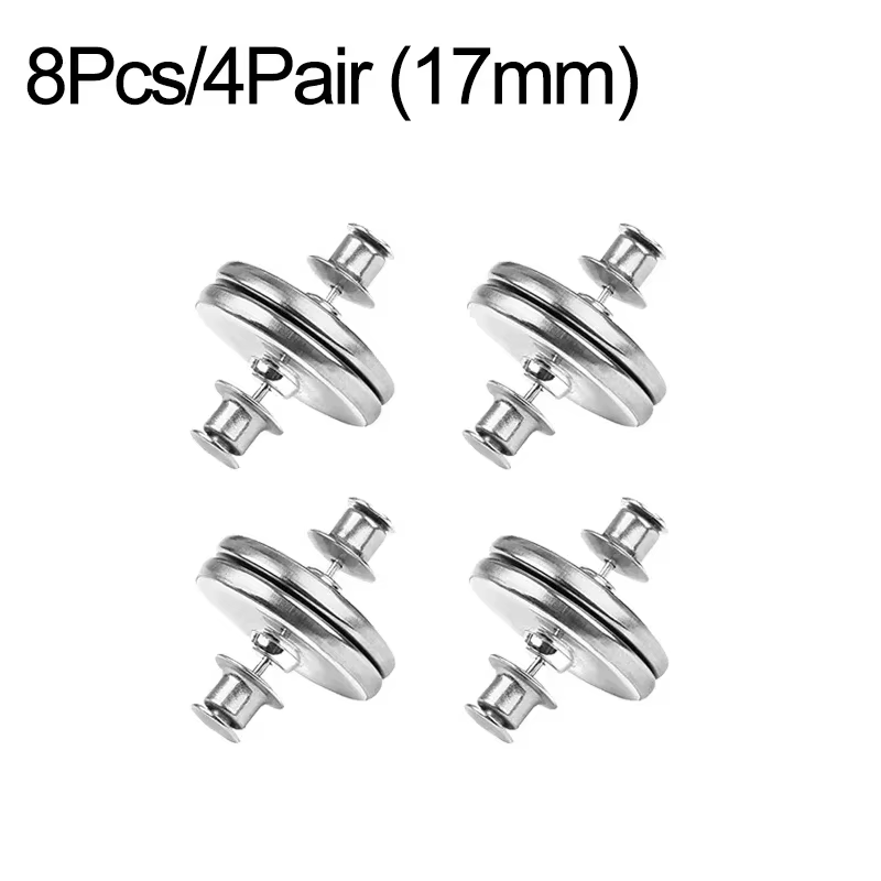 Lot de 4/8 boutons magnétiques pour rideaux, pinces détachables pour rideaux, empêchent l'infiltrati