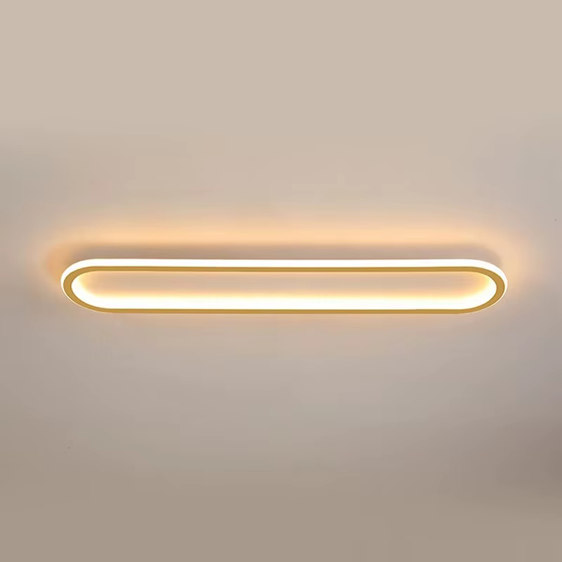 Vente chaude allée lumière rectangulaire simple moderne LED plafonnier chambre salon couloir lumière