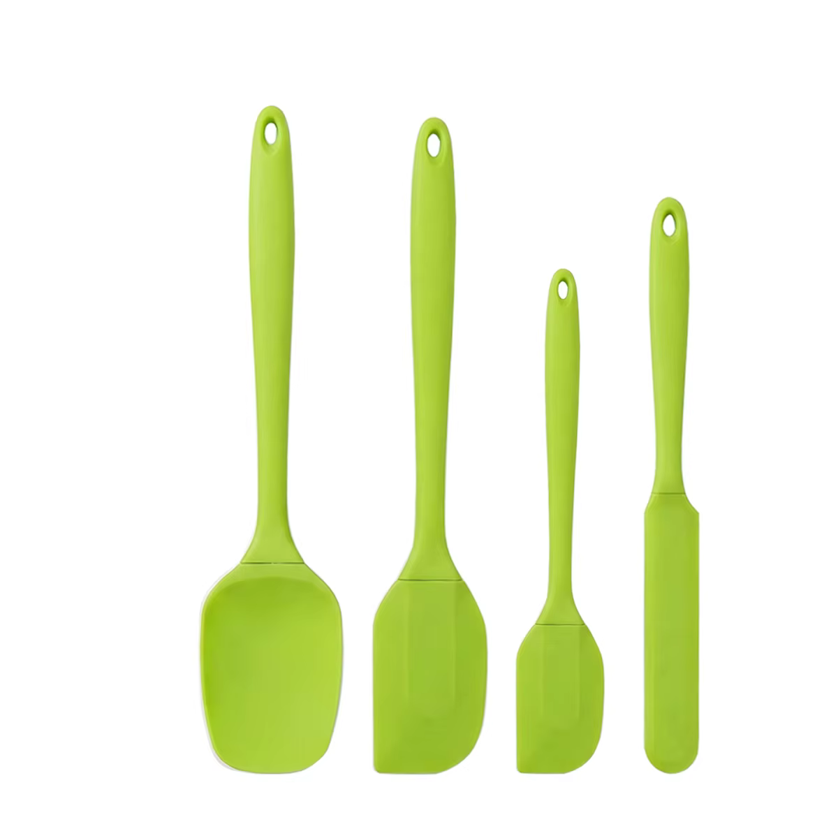 Ensemble de spatules en silicone pour cuisine, spatule en silicone résistante à la chaleur avec poig