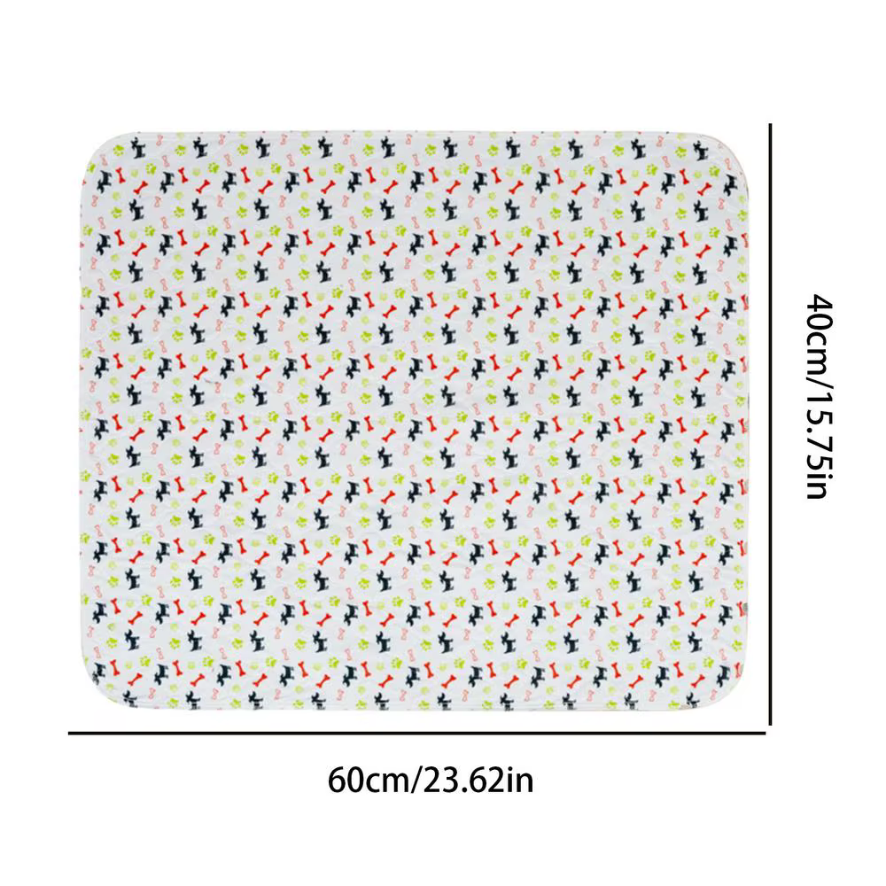 1 tapis d'entraînement antidérapant et facile à nettoyer pour animaux de compagnie, coussinets absor