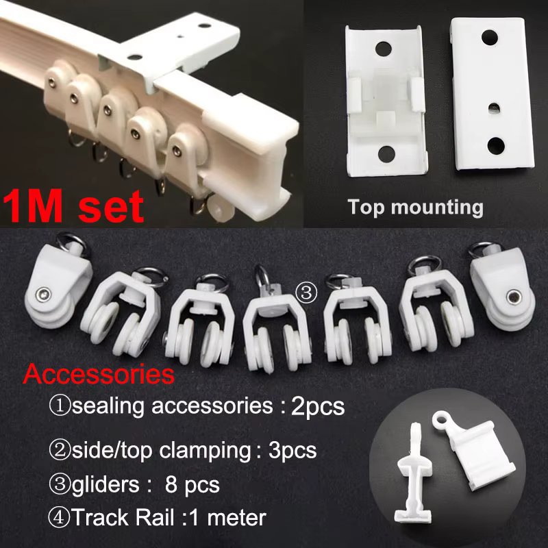 Rideau pliable 1/2/3/4/5/6/8/10M, pour chambres à coucher, balcons, salles de bains, séparateur de p