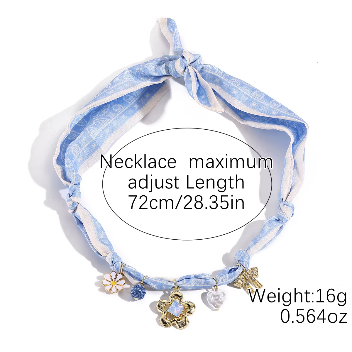 L'accessoire de Noël ultime! Collier foulard en soie huit de dopamine avec nœud de luxe, bijoux fest