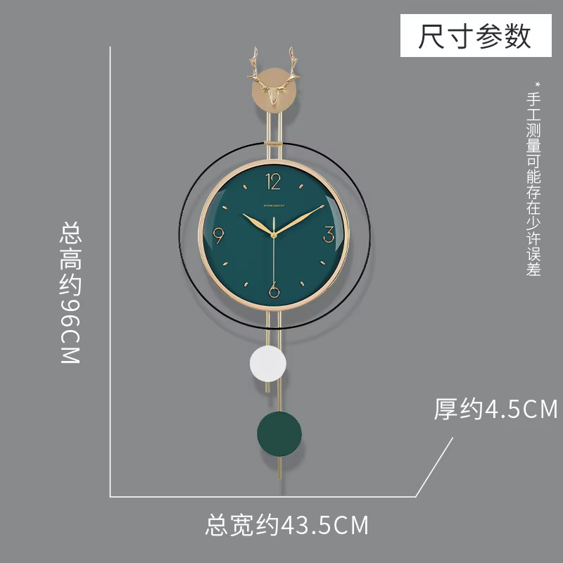 Horloges murales modernes d'angle, esthétiques, pour chambre à coucher, cuisine, style nautique, nor