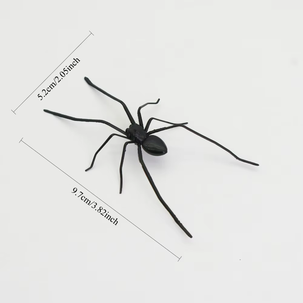 Grand aimant de réfrigérateur en forme d'araignée – Décoration amusante et effrayante pour cuisine, 