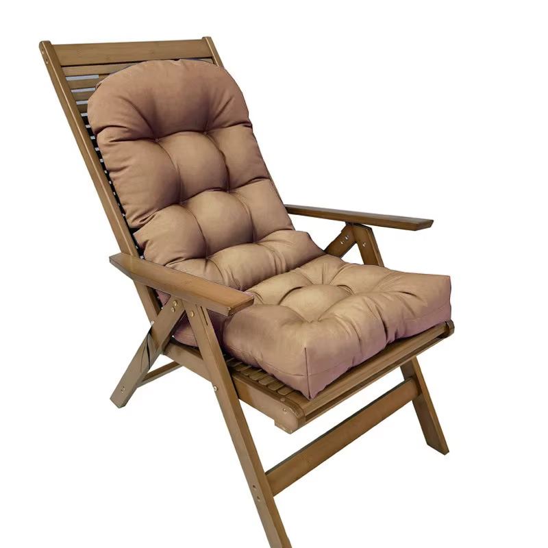 Coussin de chaise épais, coussins de chaise à bascule, coussin de chaise de Patio à dossier haut pou
