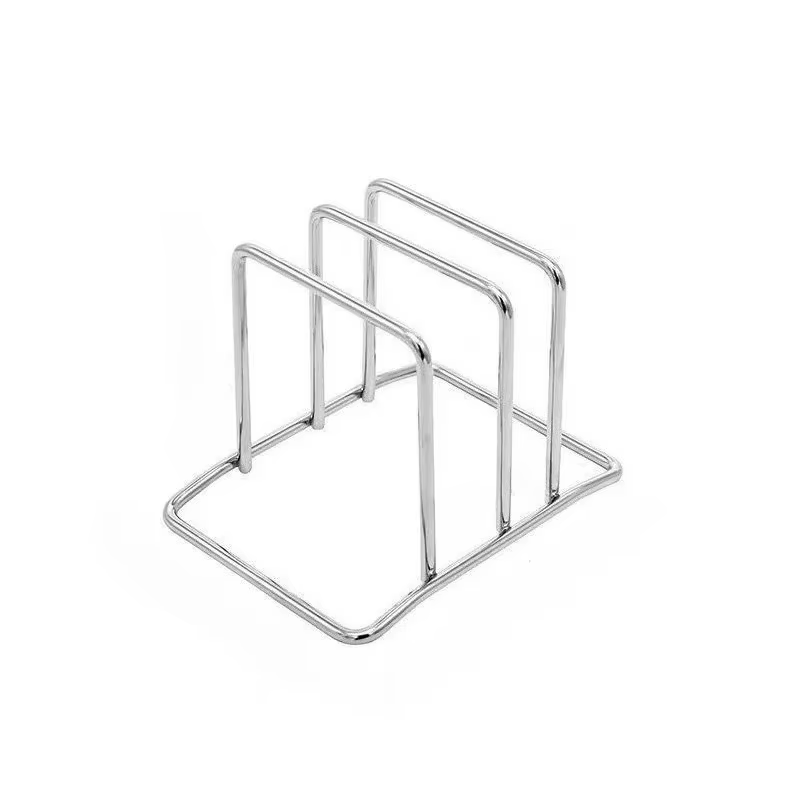 Support de rangement en acier inoxydable pour couvercles de casseroles, planches à découper et planc