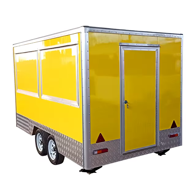 Remorque alimentaire professionnelle, camion de restauration Mobile, chariot de vendeur de rue Comme
