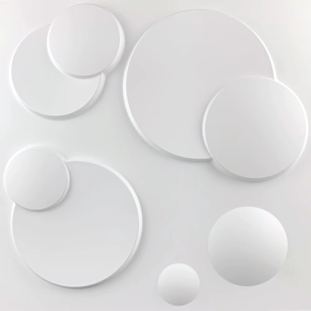 Panneau mural 3D blanc en mousse de brique, autocollant mural Non auto-adhésif imperméable, papier p