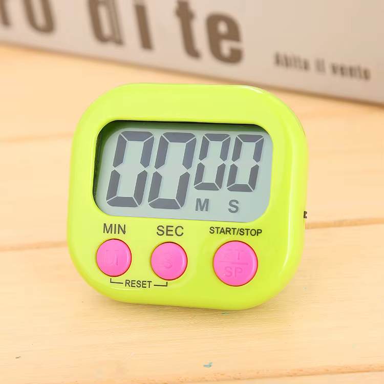 Minuterie chronomètres numériques pour la cuisson des œufs, étude, salle de classe, compte à rebours