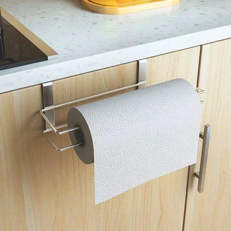 Porte-rouleau de papier essuie-tout T1, étagère à main, rangement pour toilettes, accessoires de mou
