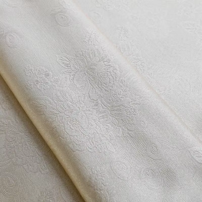 Rideau occultant épais en relief galvanisé de luxe, pour salon et chambre à coucher, tissus de coule