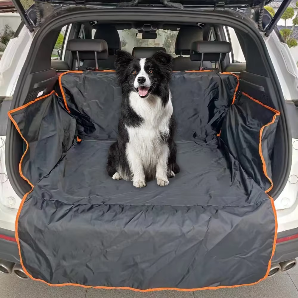 Coussin de voiture imperméable pour animaux de compagnie, coussin de coffre pour chien, isolation du