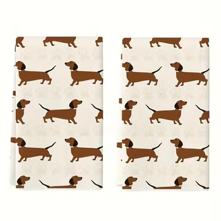 Serviette de cuisine teckel, serviette à vaisselle, serviette à main, serviette décorative de cuisin