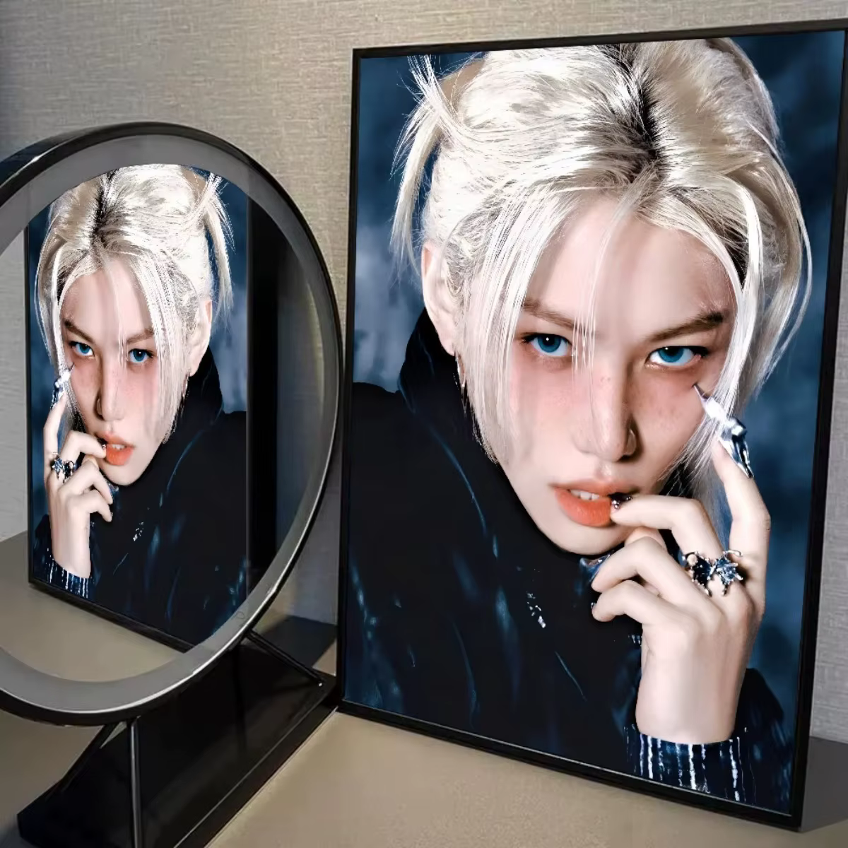 Affiche Kpop Felix Stray Kids, impression sur papier, décoration pour la maison, salon, chambre à co