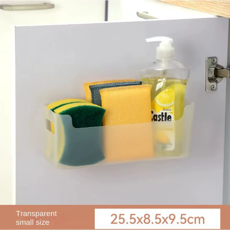 Organisateur de porte d'armoire de cuisine non perforé - Support pour film alimentaire, étagère à ép