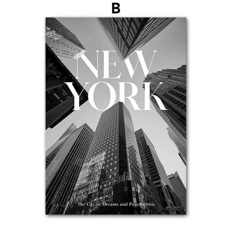 Paris serviette New York construire Dobermann mur Art toile peinture impression mur photo salon déco