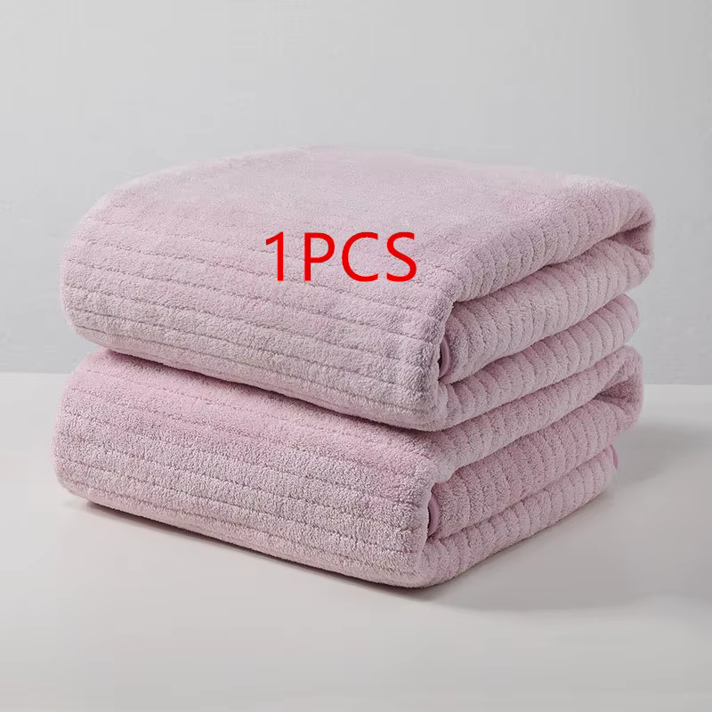 Serviette de bain extra large en fibres ultra douces et ultra fines, très absorbante, séchage rapide