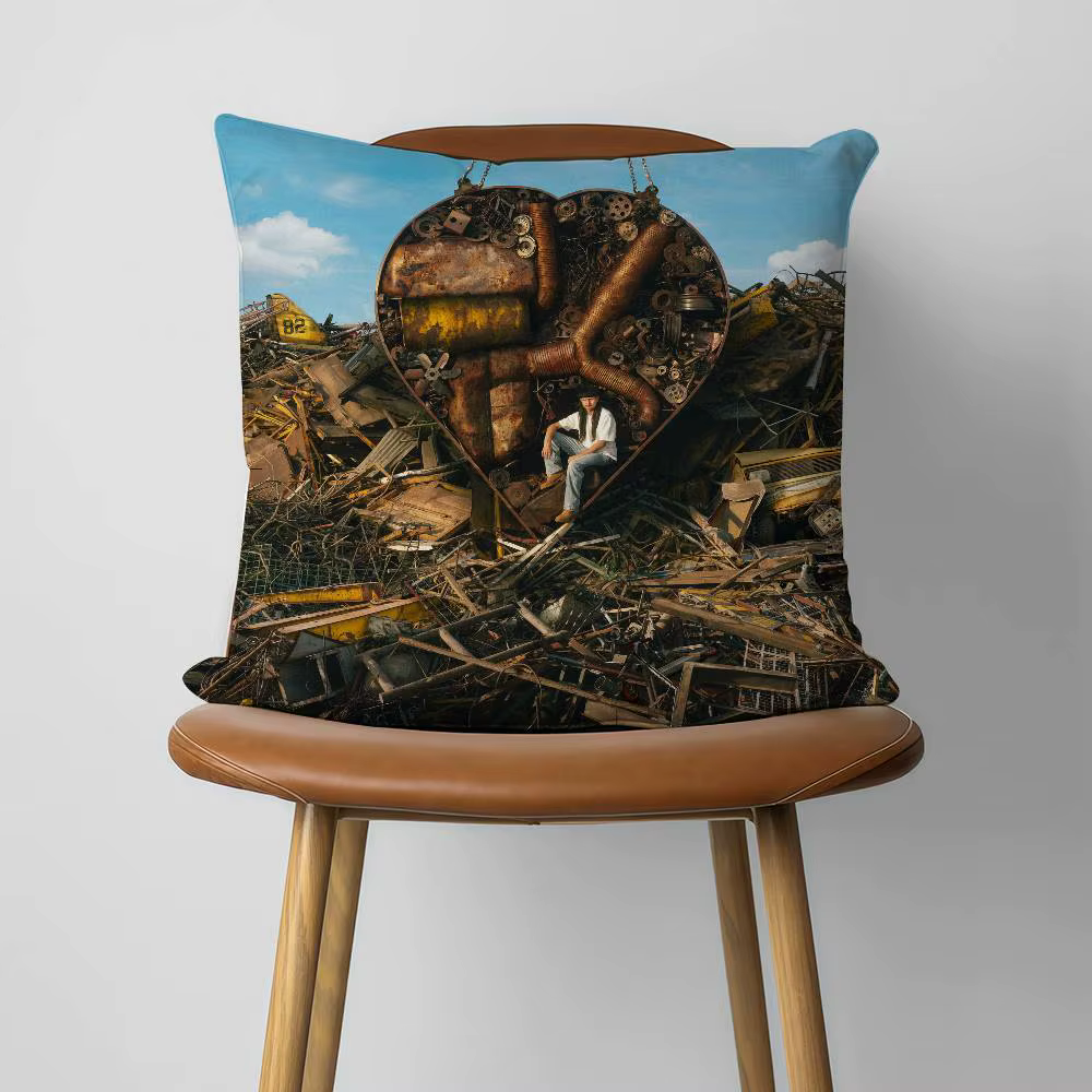 O-Oliver Tree Love You Madly Hate You Badly 30x30cm 45x45cm Housse de coussin décorative, housse de 