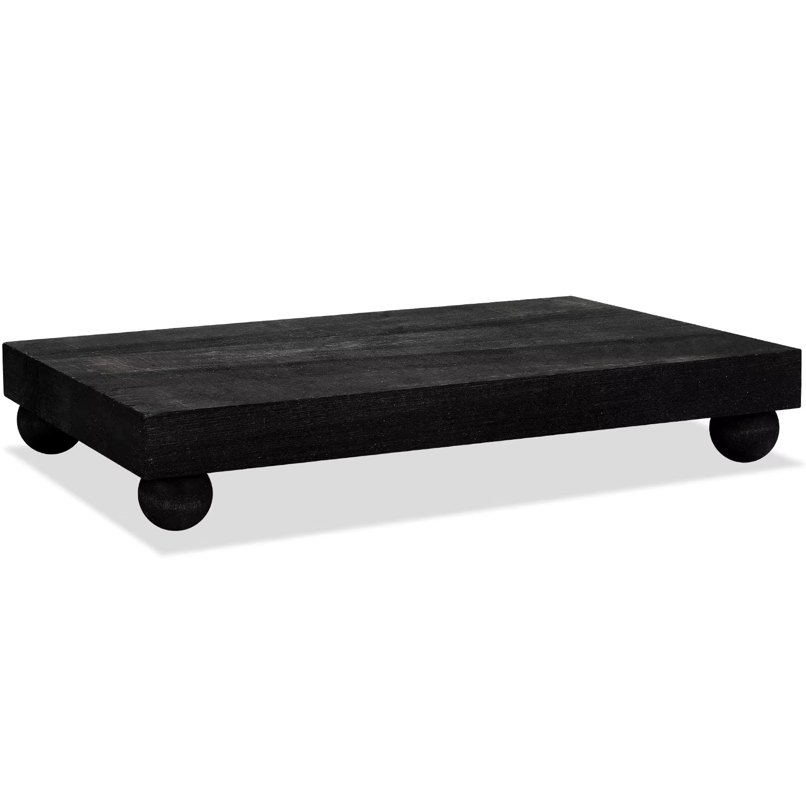 Support sur pied en bois pour cuisine, salle de bains, plateau à savon, support élévateur en bois po