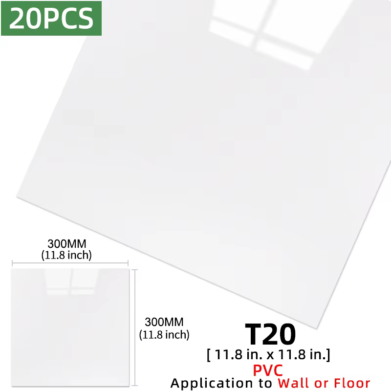 Autocollants muraux en marbre PVC noir/blanc, autocollant de carrelage épais auto-adhésif, autocolla