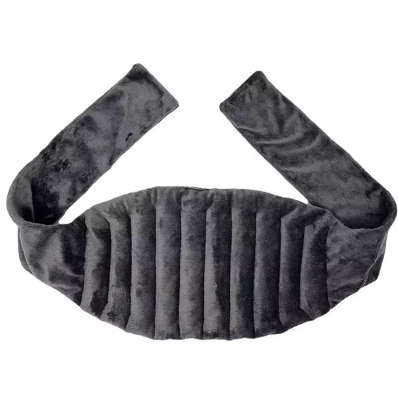 Ceinture chauffante pour micro-ondes, coussin chauffant, polaire Double face pour le cou, les épaule