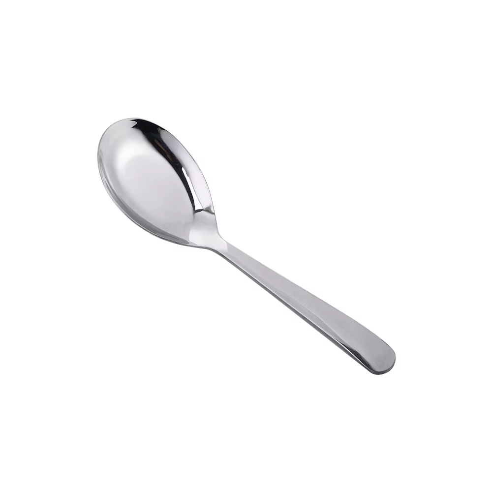 Cuisine de Restaurant en acier inoxydable, cuillère à dîner, couverts, vaisselle, cuillère à soupe